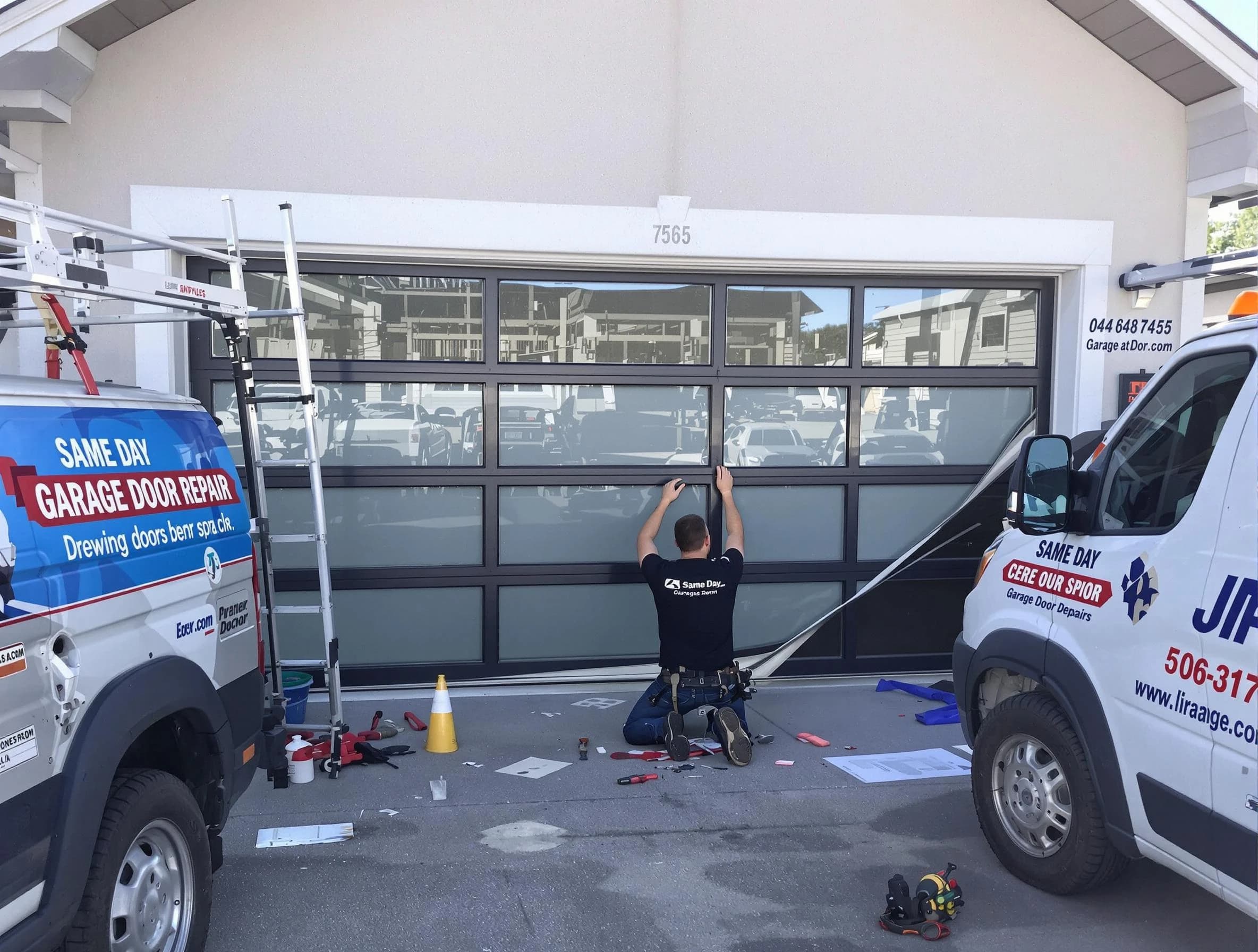 Roseville Garage Door Repair providing same-day garage door repair in Roseville