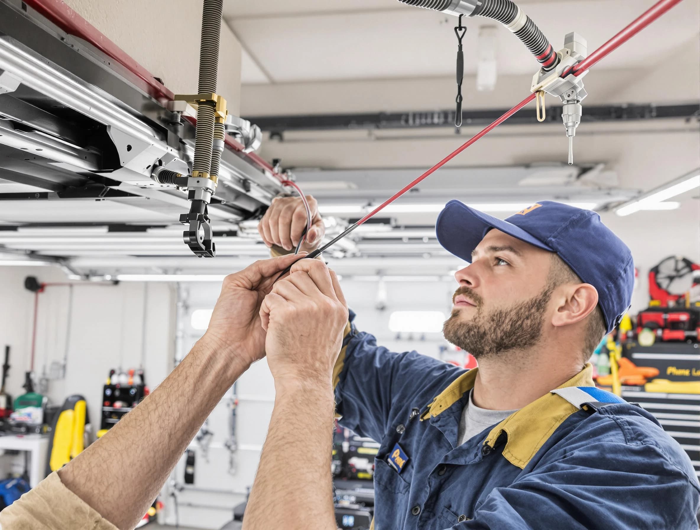 Garage Door Cable Repair in Roseville