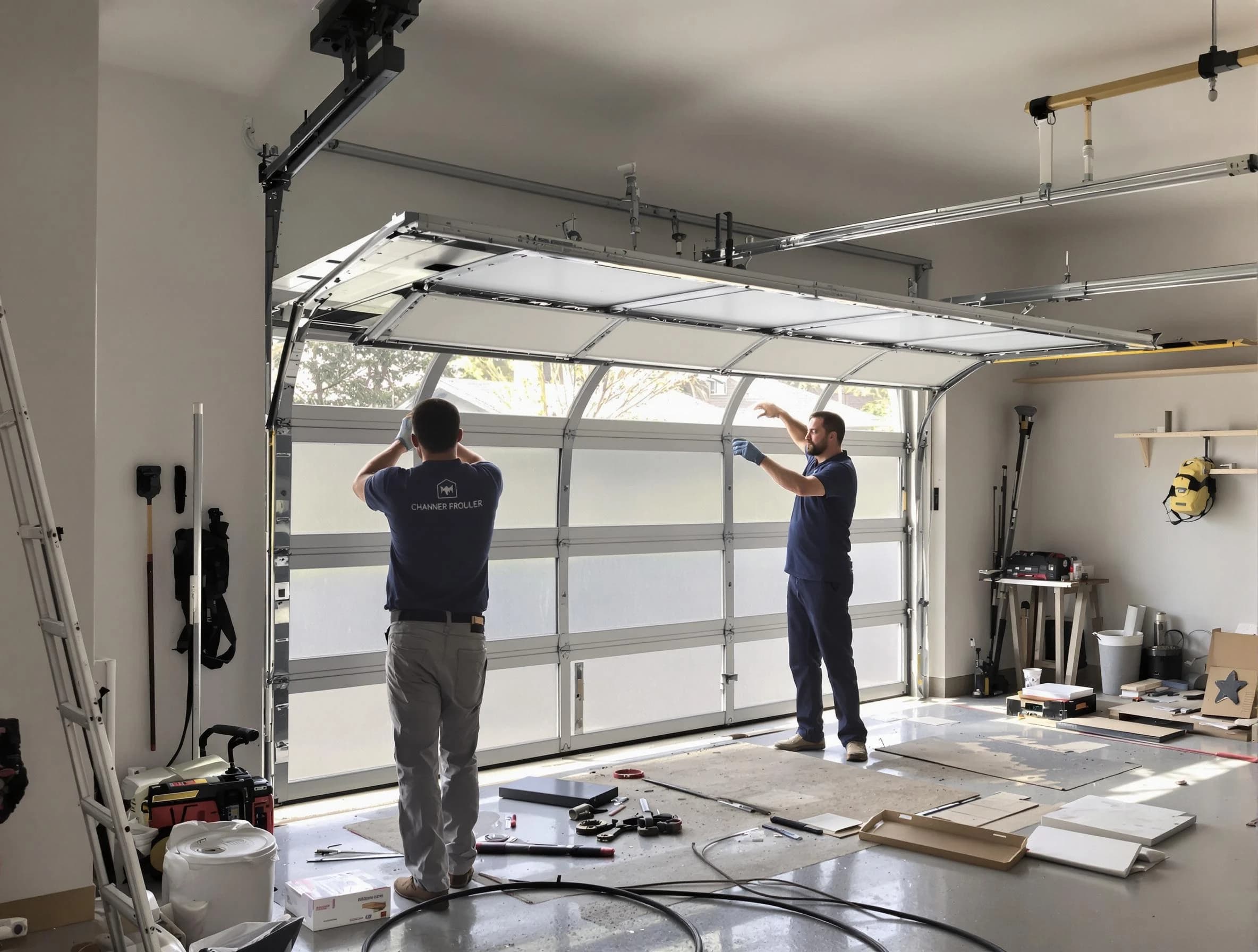 Garage Door Replacement in Roseville