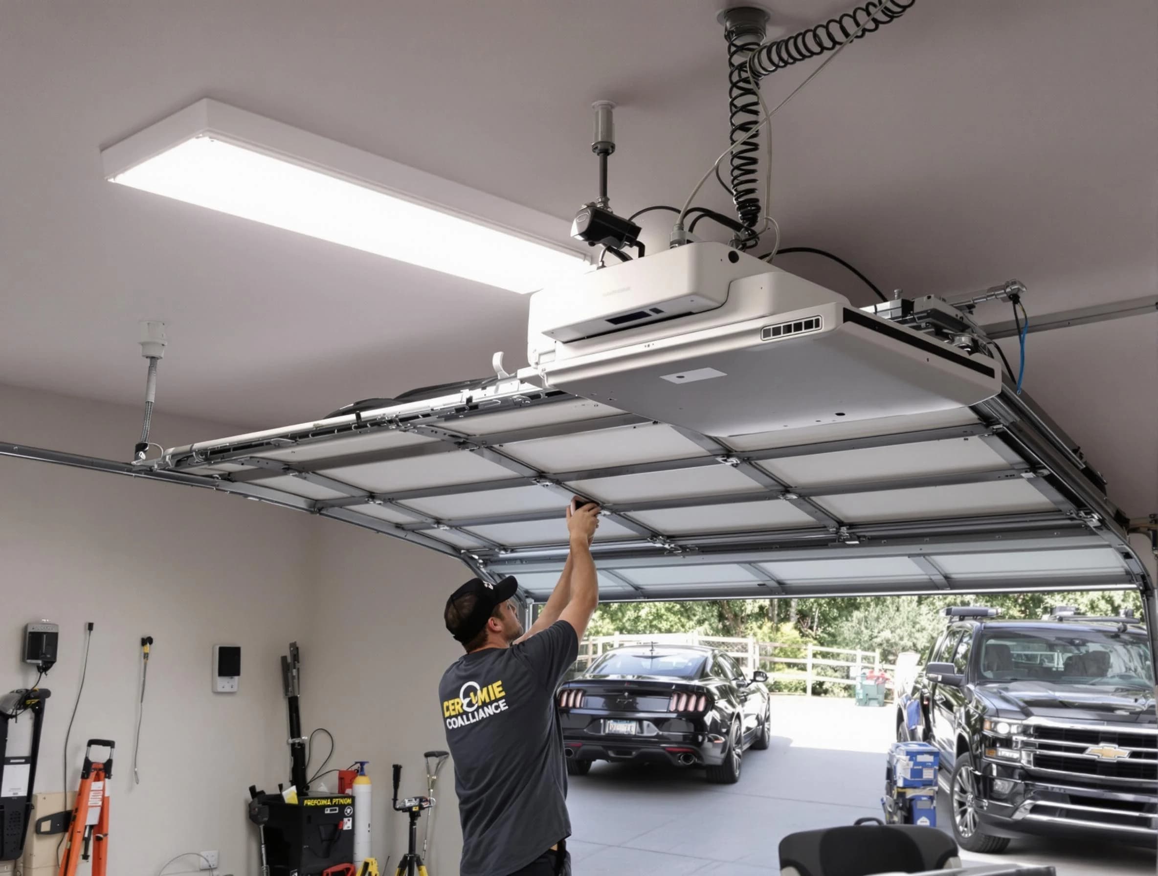 Garage Door Opener Installation in Roseville