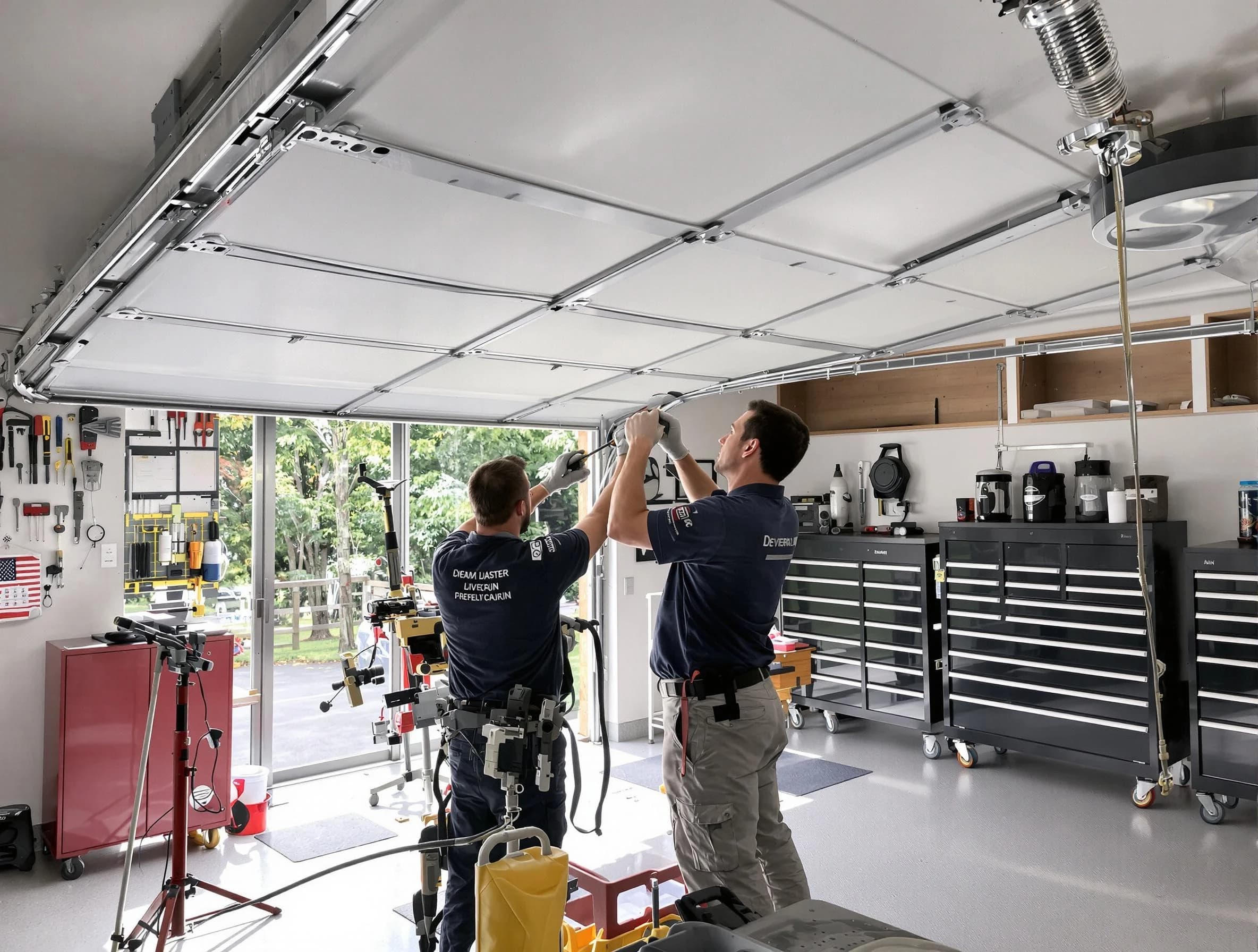 Overhead Garage Door Repair in Roseville