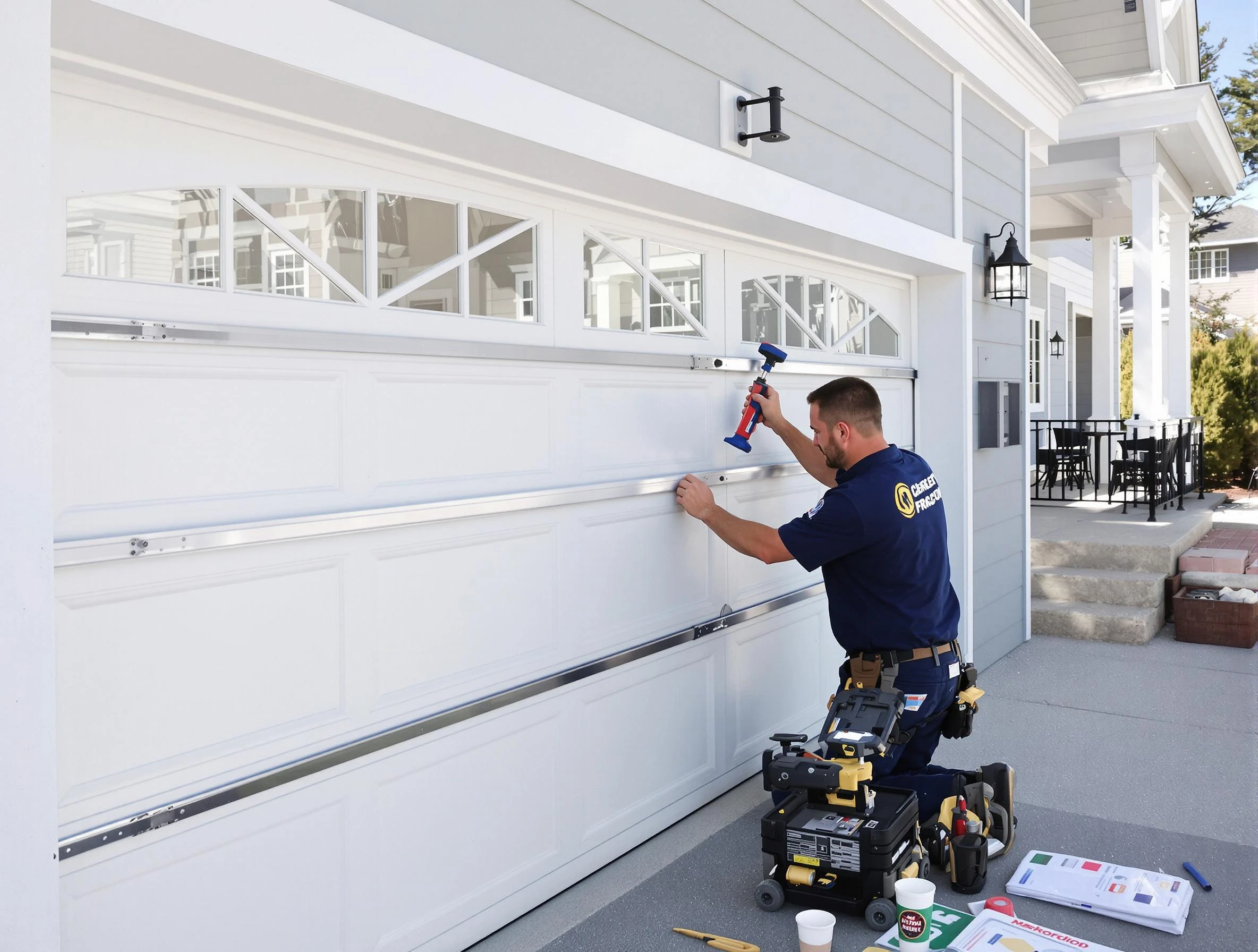 Professional garage door installation by Roseville Garage Door Repair in Roseville