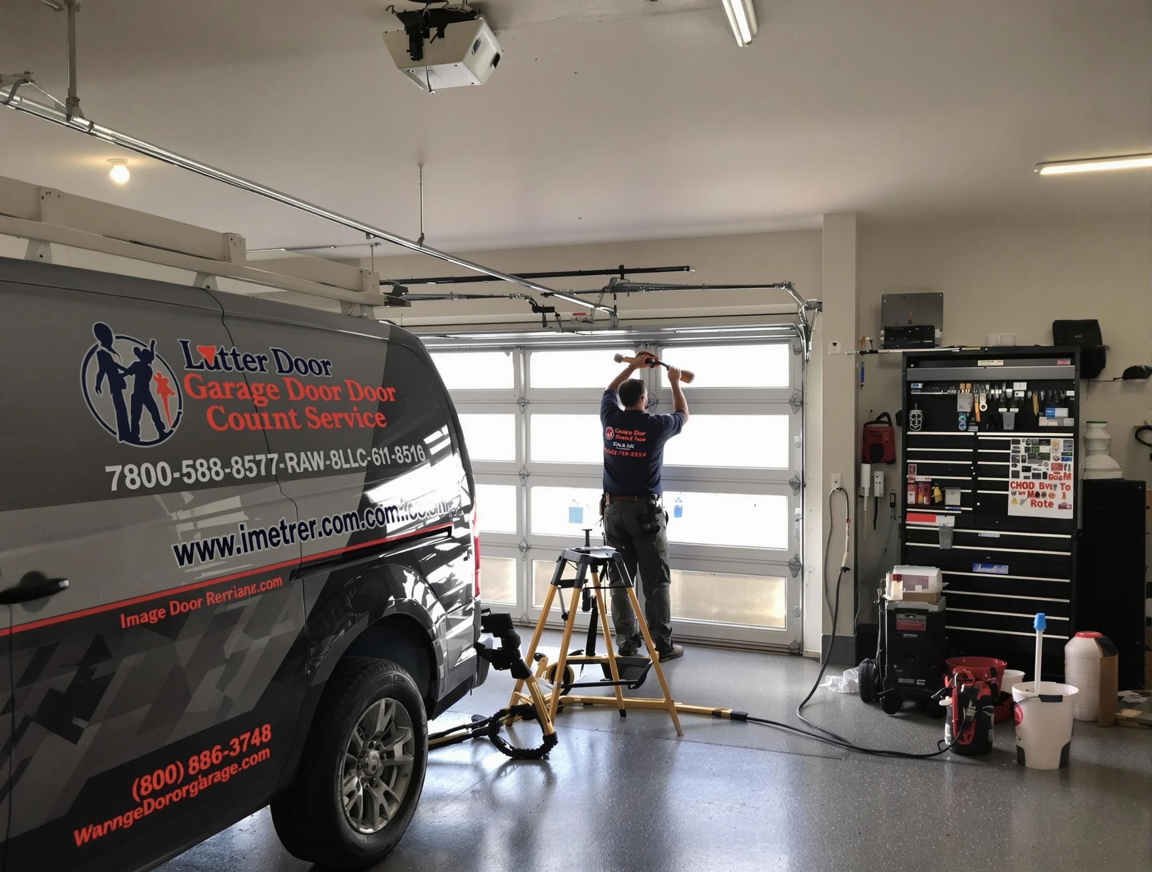 Roseville Garage Door Repair rapid response team performing same-day repair in Roseville